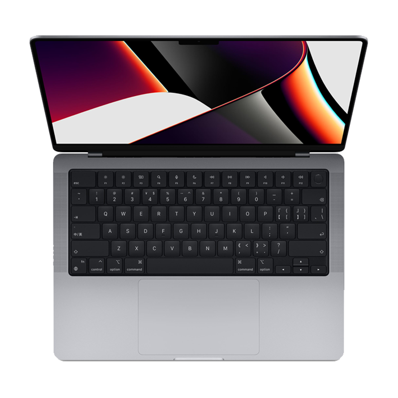 苹果（Apple） MacBook Pro 14英寸 新款苹果笔记本电脑商务办公轻薄本 14.2英寸灰色（2021款） 【标准款】Pro芯片/8核/14核显16+512